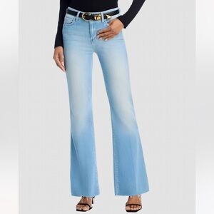 NWT L’AGENCE Sera Hi Rise Sneaker Flare Jeans size 25